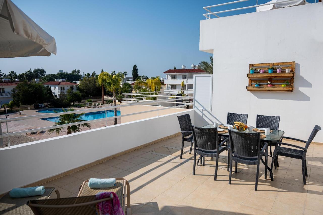 Narcissos 'Nissi Beach' Apartment C12 Ajía Nápa Kültér fotó