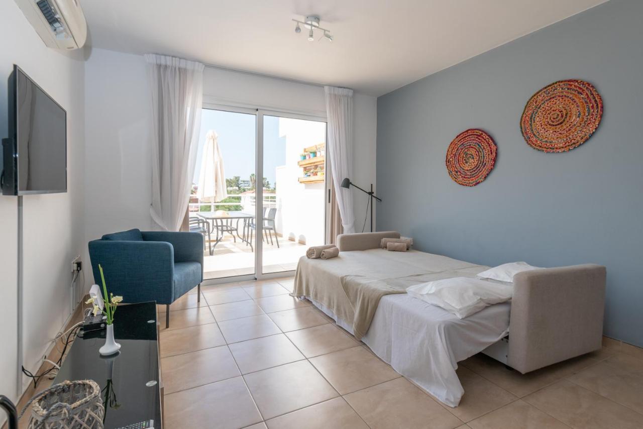 Narcissos 'Nissi Beach' Apartment C12 Ajía Nápa Kültér fotó